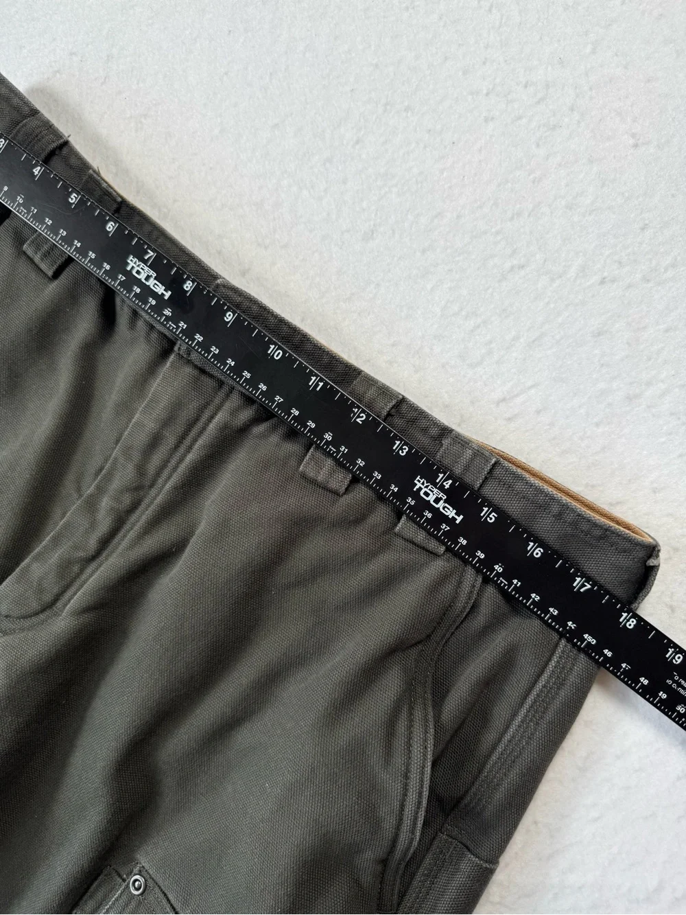 Duluth Trading Co Fleece Lined Pants Men’s 38x30 Brown Utility Workwear